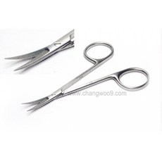 안과가위 곡 (Iris Scissors) 하품 13-168LP / 11cm