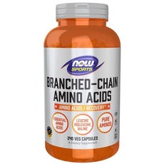 Now Foods 運動支鏈胺基酸膠囊, 240 件, 1個