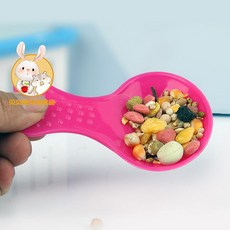 햄스터 전문 목욕 모래주걱 매트 모래주걱 모래주걱 모래주걱 분변 뭉침 제거 목욕 모래 좋은 도우미, 햄스터 곡물 삽 작은 Aa, 1개