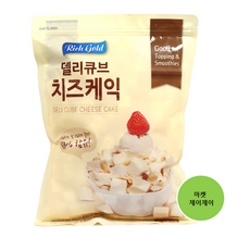 리치골드 델리큐브 치즈케익 /냉동, 3개, 1kg