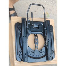 카라반 캠핑카 360도 회전 의자 시트 턴 부품 카니발 바닥 튜닝, 턴테이블 + 전면 및 후면 이동 32cm