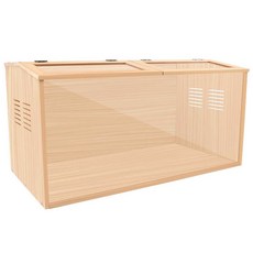 대형 원목 병아리 집 케이지 원목사육장 사육장 미니 펜스 닭장, 1개, 80x40x40 기준형