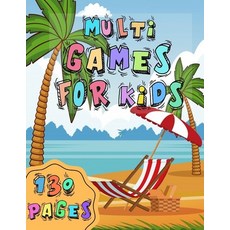 Multi Games For Kids: Family Activity Notebook with Solutions - Labyrinth BATTLESHIP Hangman game ... Paperback, Independently Published