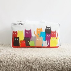 블랙캣 패밀리화이트미니가방