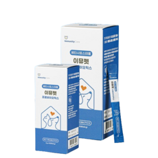  이뮤펫 강아지유산균 고양이 애견 프로바이오틱스 유산균 영양제 60포 