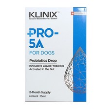  클리닉스 PRO-5A 15ml 액상 유산균 강아지용, 일반배송 