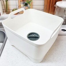 설거지통 싱크대 배수구 설거지볼 캠핑 설겆이통, 그레이, 그레이, 1개