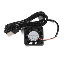 쿨링팬 냉각팬 컴퓨터 케이스 서버 라디에이터 용 USB 팬 CPU 냉각 조용한 4500-5500RPM 5V 2 핀 4cm 5cm 6cm 7cm, [13] 4x4x1.5cm, 4x4x1.5cm