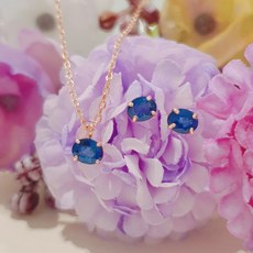 로제도르귀걸이목걸이세트