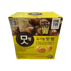 맛밤 유기농, 42g, 1개