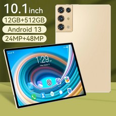 14인치 가성비태블릿 교육용테블릿 10.1 인치 태블릿 8GB + 256GB 5G 통화 10 코어 MTK6797 프로세서 128GB, 512GB, 03 Gold 512GB, Wi-Fi+Cellular