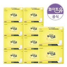 화이트유 성인용기저귀 골드 일자패드 중형 5+5팩(300P), 단품