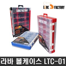 루어팩토리 라바볼케이스 타이라바 헤드보관 바늘 스커트 수납 LTC-01 유동헤드 24구, 레드