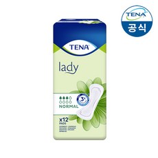테나 레이디 노말 12매 1팩 성인기저귀 요실금패드