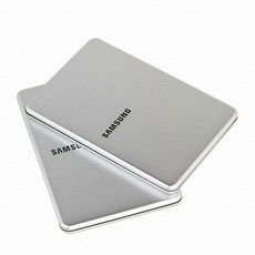 삼성전자 공식인증 Slim Portable 1TB 외장하드 실버 (파우치증정), 1개