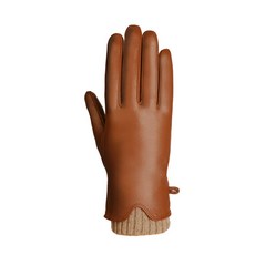 SARTOR 사르토르 헬렌 여성 터치 가죽장갑 카멜