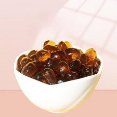 타카오펄 1kg 색깔 토핑 칼라 밀크티펄 딸기펄 화이트펄 팝핑보바 빙수 음료 버블티펄, 흑당, 1개, 1개입