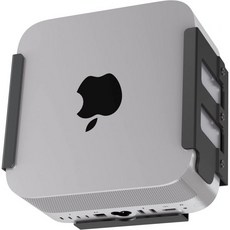 IFCASE 맥 스튜디오 마운트 열 분산 안티 스크래치 언더 데스크 월 마운트 스탠드 Mac Studio M1 Max Ultra Black
