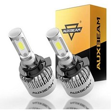 Auxbeam LED Headlights F-S2 Series 9006 HB4 HB4U LED Headlight Bulbs with 2 Pcs of Led Headlight Bu, One Color_One Size, One Color_One Size, One Color
