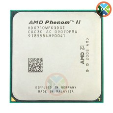 CPU AMD Phenom II X3 710 2.6 GHz 트리플 코어 프로세서 HDX710WFK3DGI 소켓 AM3, 한개옵션0