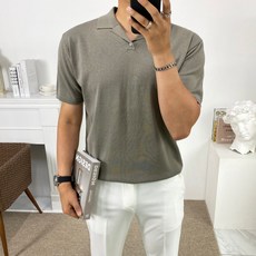 남성카라반팔니트