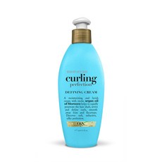 OGX Moroccan Curling Perfection Defining Cream 모로칸 컬링 퍼펙션 디파이닝 크림 6oz 3개, 3