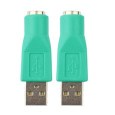 USB Type-2 키보드 마우스 변환기 커넥터 어댑터, 설명, 설명, 플라스틱, 1개