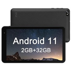 7인치 태블릿 안드로이드 11 2GB RAM 32GB ROM 쿼드 코어 프로세서 듀얼 카메라 Wi-Fi 블루투스 128GB 확장 구글 플레이 GMS 인증