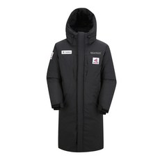 골드윈 코치 다운 자켓 블랙 롱패딩 남여공용 겨울자켓 패딩 GJ1DJ51B
