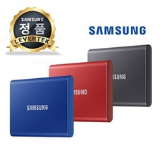 삼성전자 T7 Portable USB 3.2 Gen2 외장SSD 1TB 타이탄그레이, 그레이