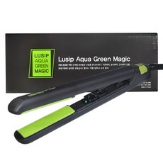 아이텍 루시피 그린 수분 매직기/라운드 평판, 루시피그린매직기볼륨32mm+고무귀덮개