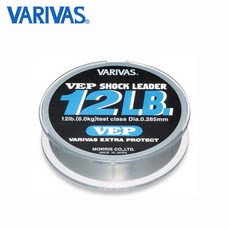 바리바스 쇼크리더 나이론 VEP 50m 40lb 50lb 지깅줄, 40lb 12호-026507