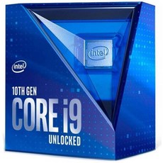 인텔 코어 I9 10900K 데스크탑 프로세서 10개 최대 5.3GHZ 잠금 해제 LGA1200(인텔 400 시리즈 칩셋) 125W 단일옵션 B086MHSTVD, 단일옵션／단일옵션 - 10900k