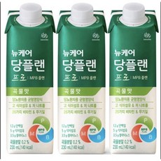 뉴케어 당플랜 프로 곡물맛 230ml 30팩 60팩(당뇨케어)식사대용 영양식 MPB플랜, 30개