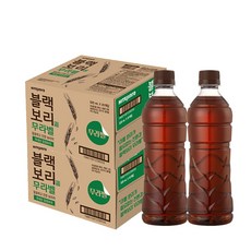 하이트진로 블랙보리 무라벨 520ml x40개, 40개