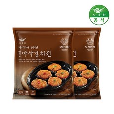 사옹원 한입아삭 김치전, 2개, 510g