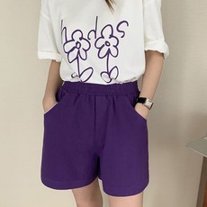여성우븐팬츠