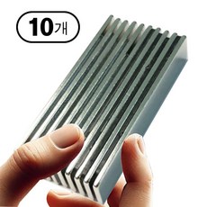 [제이스마그네트] NS 50x10x1.5 네오디움 블럭자석 10개 상품 이미지