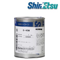  신에츠 실리콘 구리스 G40M G-40M 캔타입 1kg, 반투명 1kg, 신에츠 실리콘 구리스 G-40M, 1개 