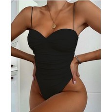 임신 한 여자 수영복 출산 솔리드 백 레스 비키니 팔발라 프릴 비치웨어 여름 여성 원피스