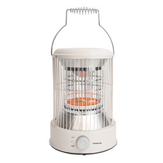 CompLife 家用露營用圓筒型Highlight電暖爐, 白色, CP2302B