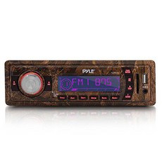 카모 스테레오 선박 헤드유닛 리시버 - 12v 카모 스타일 싱글 DIN 디지털 보, 상세내용참조