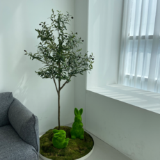 플랜테리어랩 올리브나무 식물인테리어 조화나무 인조나무 180cm 150cm 120cm 90cm 60cm
