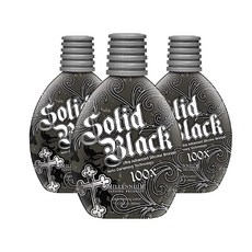 밀레니엄 솔리드 블랙 100x 실내 태닝 로션 400ml 3개
