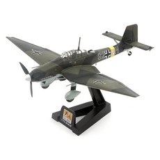 트럭 2 차 세계 대전 Luftwaffe JU87D-1 Stuka 밀리터리 전투 항공기 완성 모델 1/72 체중계 36386