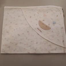 [압소바] 봄 초여름 가을 유아 남아 여아 공용 롤딘 오가닉 속싸보 출산 신생아 백일 돌 선물 AUA-10901, 아이보리