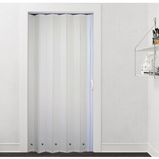  EKMALL 홀딩도어 자바라 편개 방염 아이보리 가로사이즈 220cm x 세로선택 