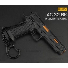 WS 존윅 TTI STI 컴뱃마스터 키체인 AC-32-BK, 1개