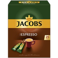 야콥스 에스프레소 커피 스틱 25개입 유럽배송 Jacobs, 1개, 25개