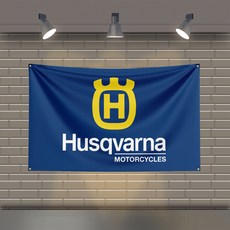 장식용 3x5 방 폴리에스터 도구 H Husqvarnas 플래그 기계 차고 Ft, 60x90 센치메터, ZZ3883, 1개